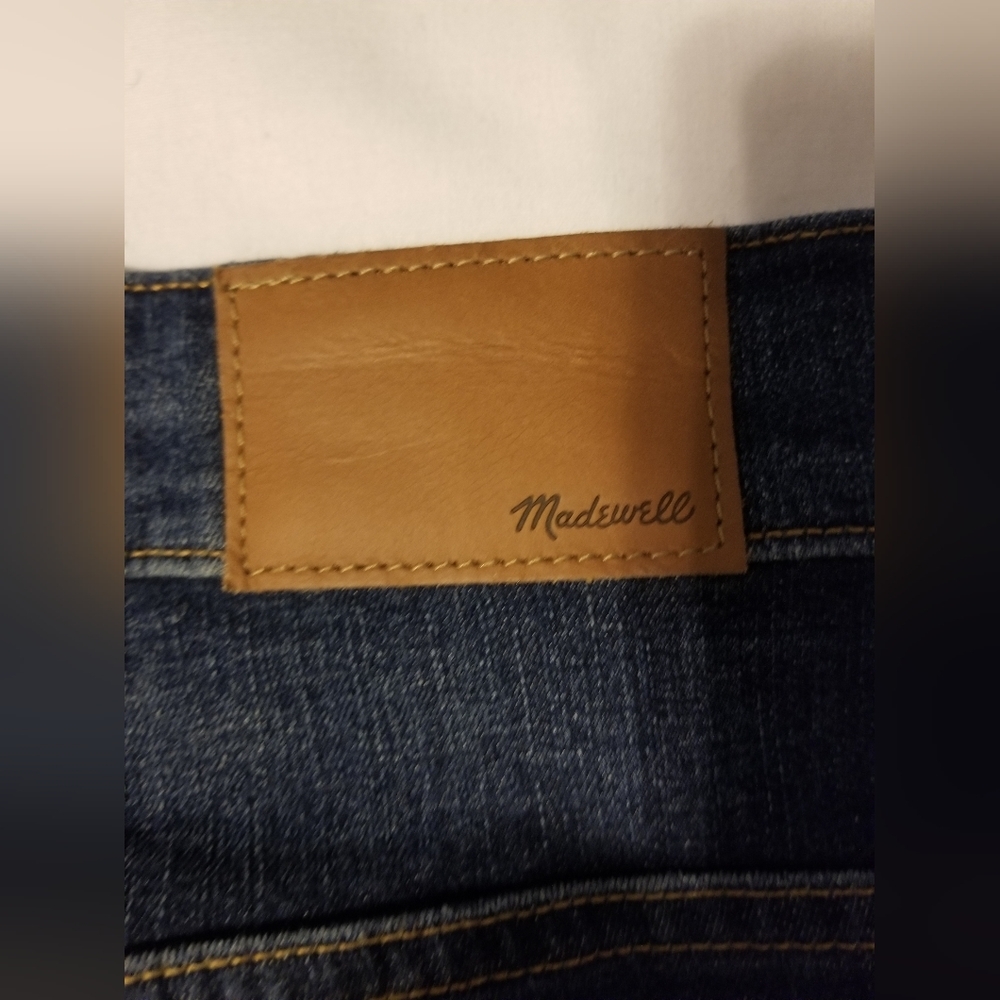 Madewell 10" High Rise Skinny Jeans Blue - Picture 8 of 15